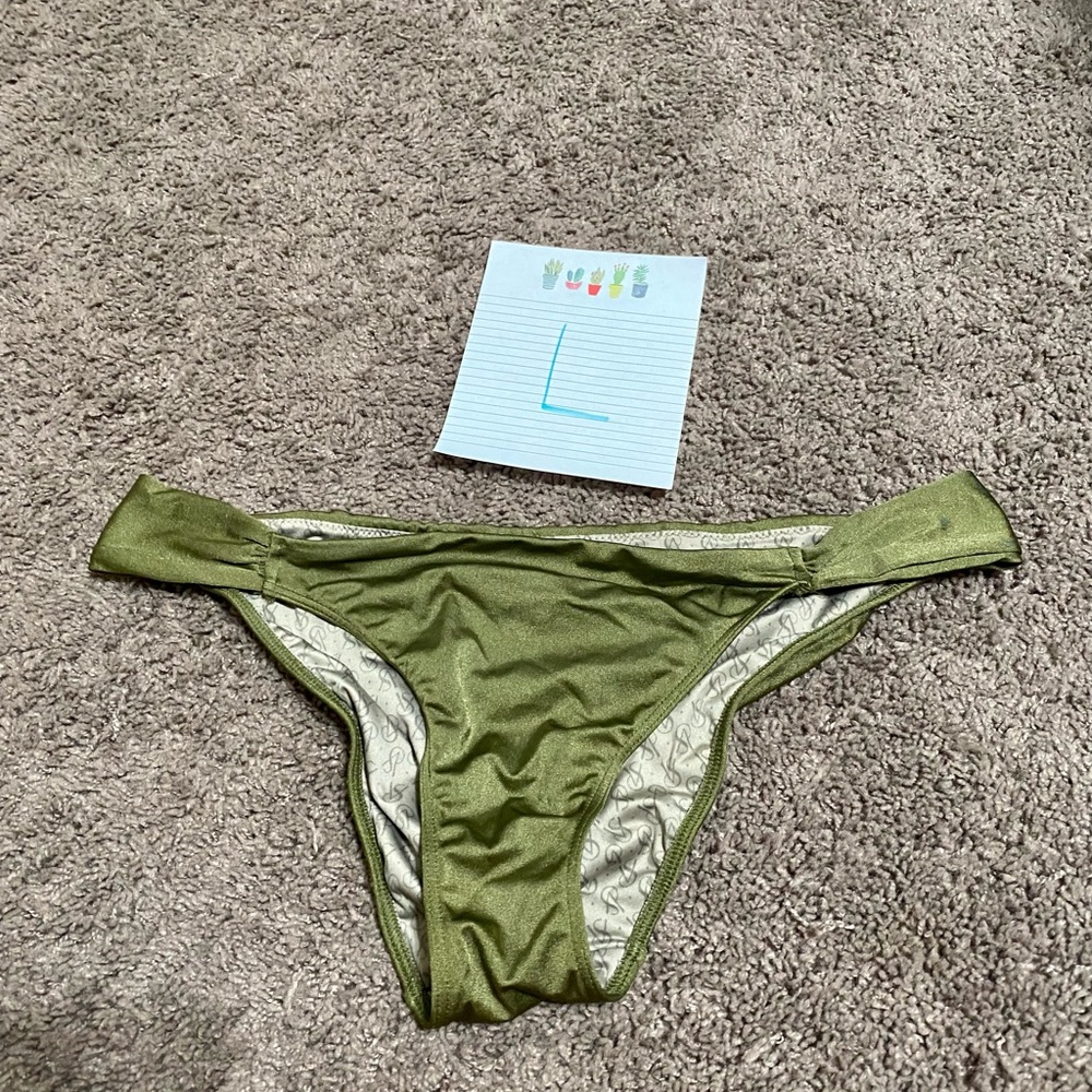 Silky Victorias Secret Bikini Bottoms - L